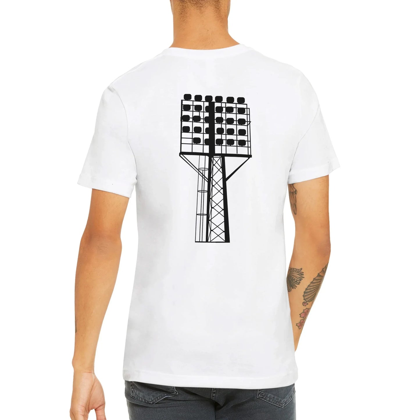 Famous Floodlights Tee - Wrexham USA