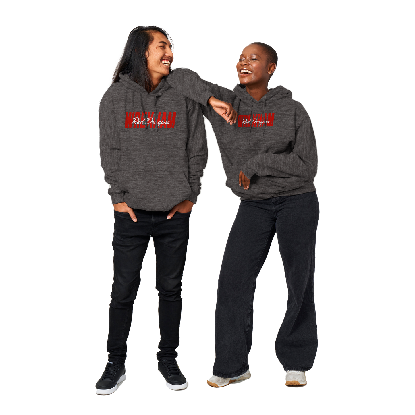 Wrexham Red Dragons - Premium Unisex Pullover Hoodie