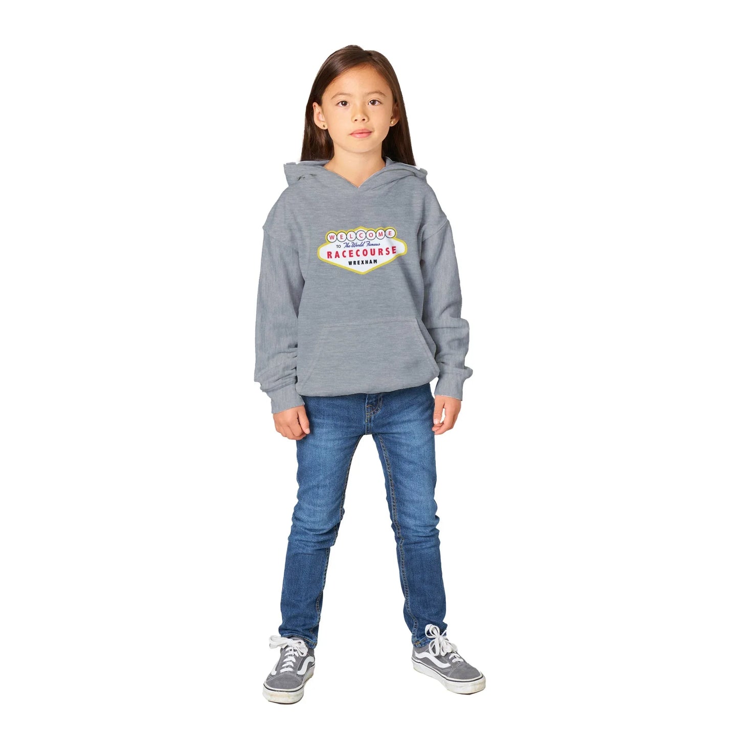 World Famous Racecourse - Classic Kids Pullover Hoodie - Wrexham USA