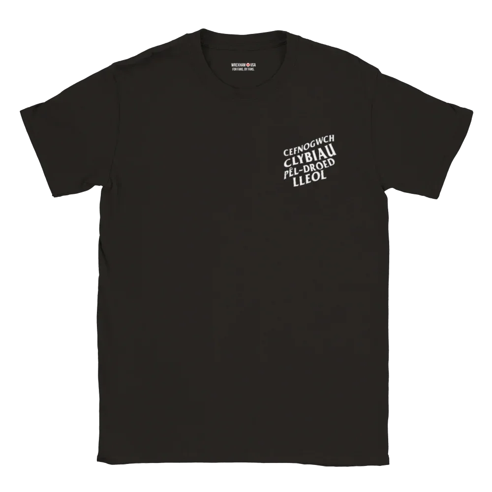 Cefnogwch Clybiau Pêl-Droed Lleol T-shirt - Wrexham USA