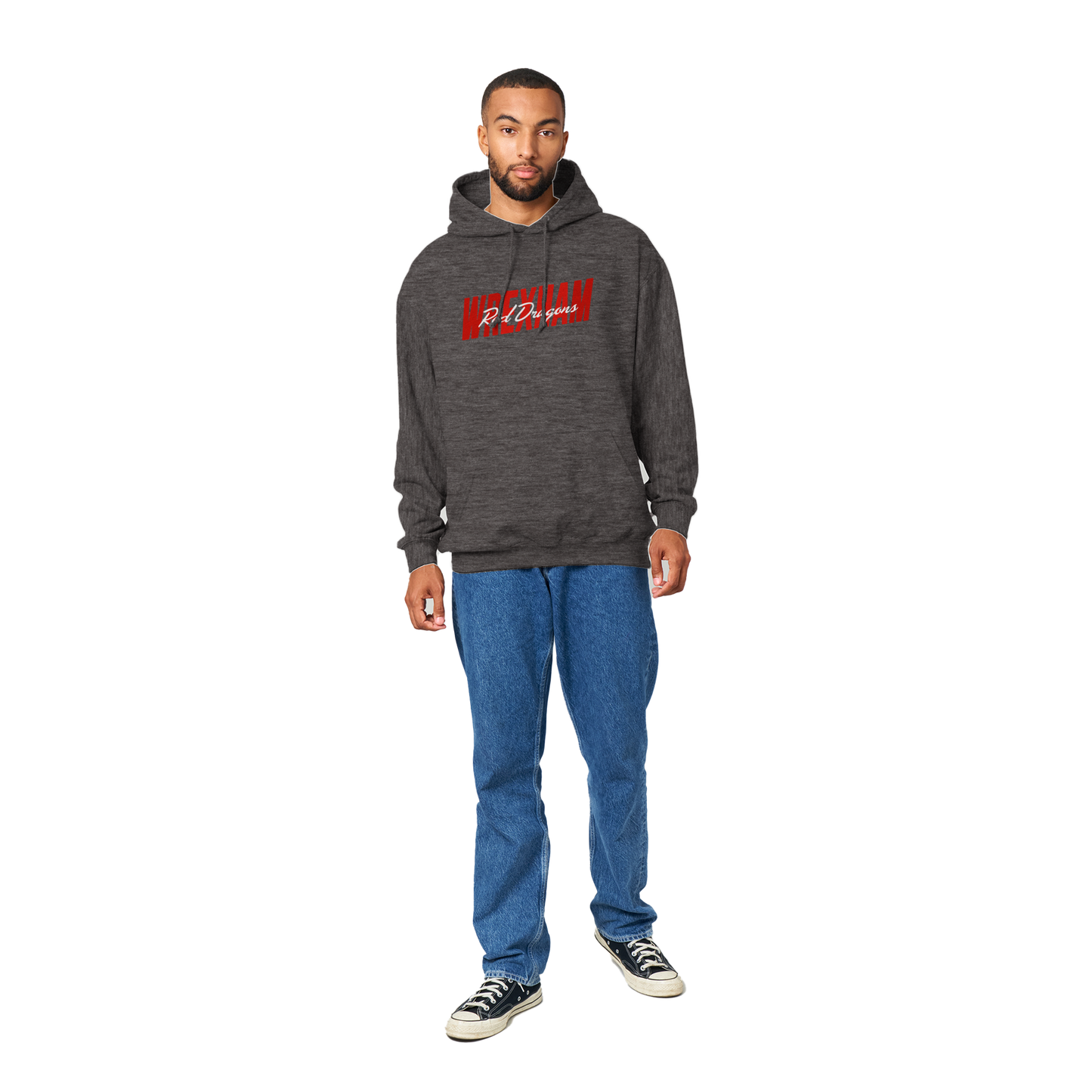Wrexham Red Dragons - Premium Unisex Pullover Hoodie