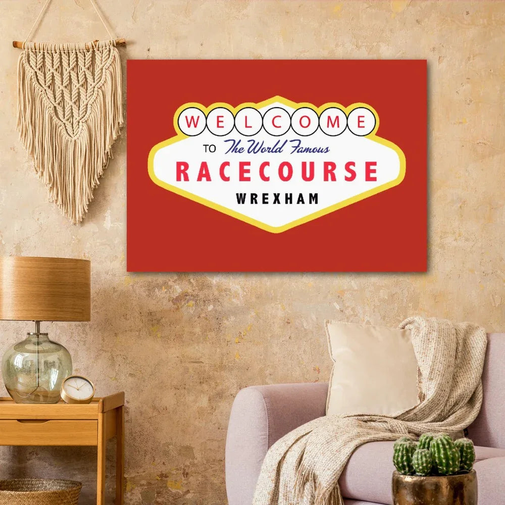 World Famous Racecourse Premium Matte Poster - Wrexham USA