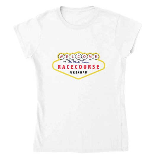 World Famous Racecourse - Classic Women's Crewneck T-shirt - Wrexham USA