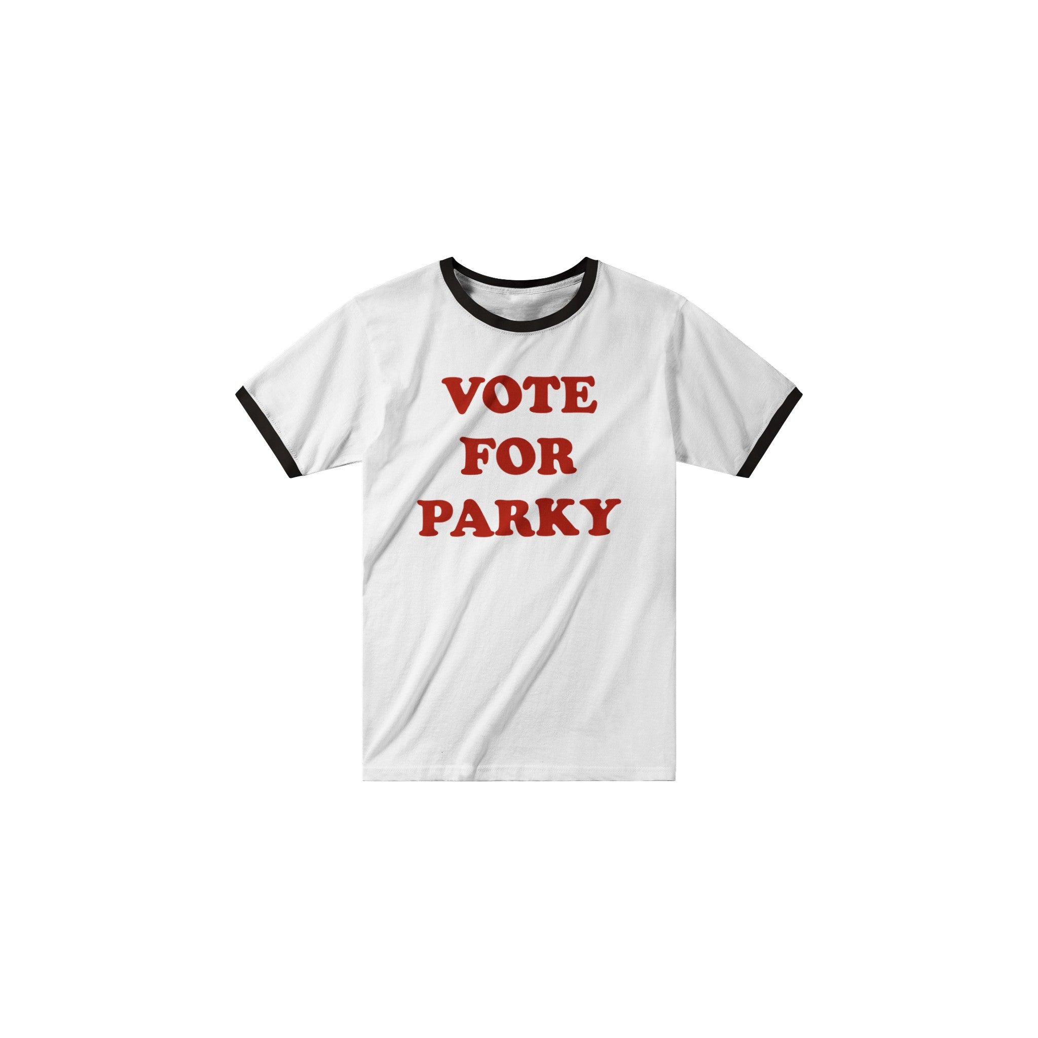 Classic 'Vote for Parky' Ringer T-shirt