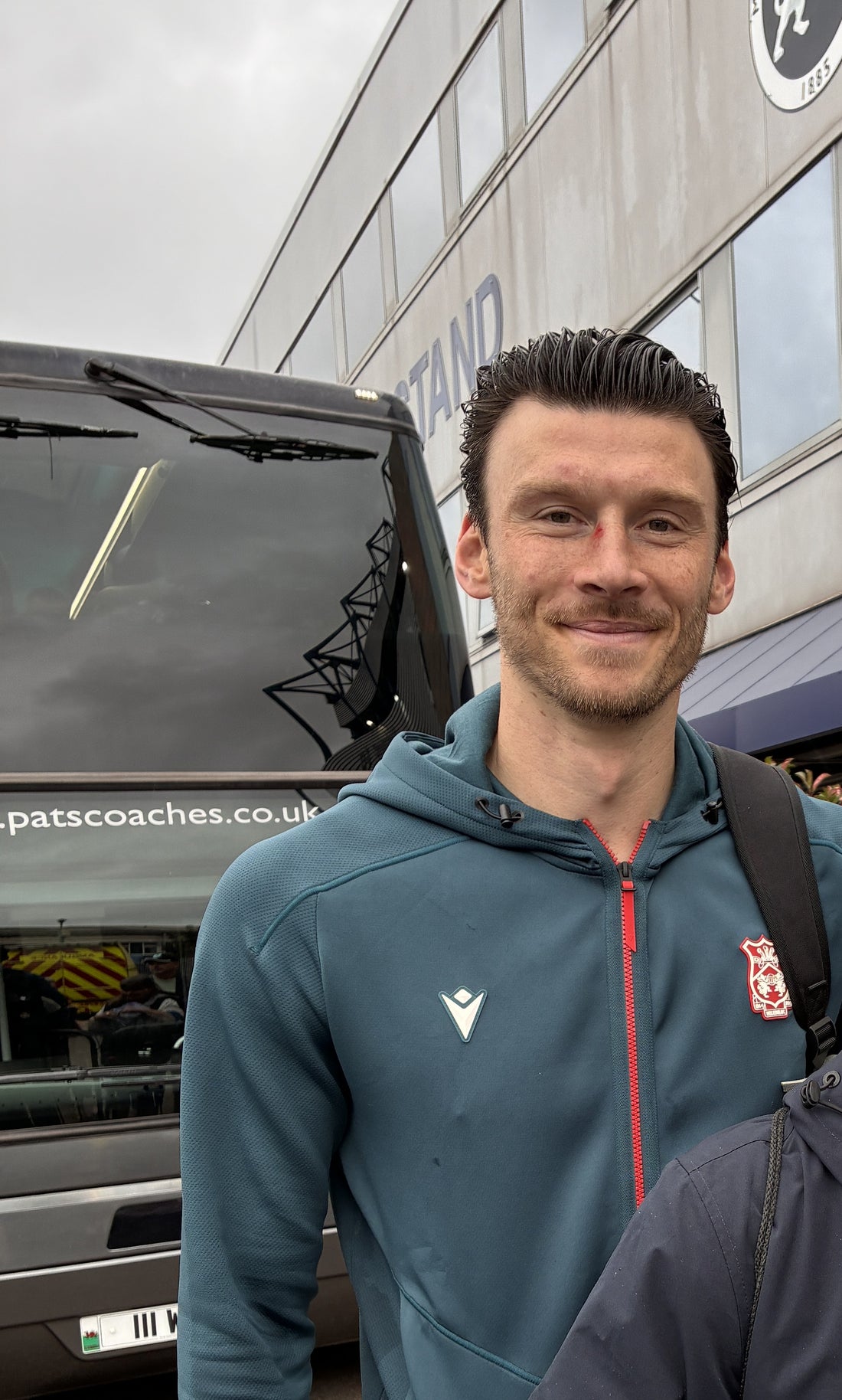 Kieffer Moore of Wrexham AFC, 30 August 2025