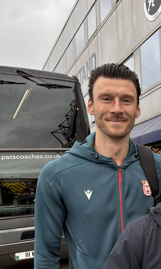 Kieffer Moore of Wrexham AFC, 30 August 2025