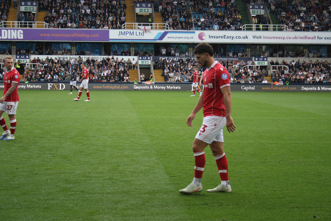 Wrexham AFC player against Millwall, 30 August 2025