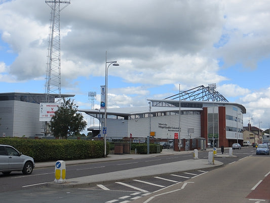 Mold Road and the Racecourse Ground, Wrexham