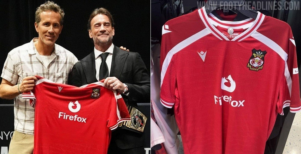 The leaked Wrexham AFC 2026/27 home kit