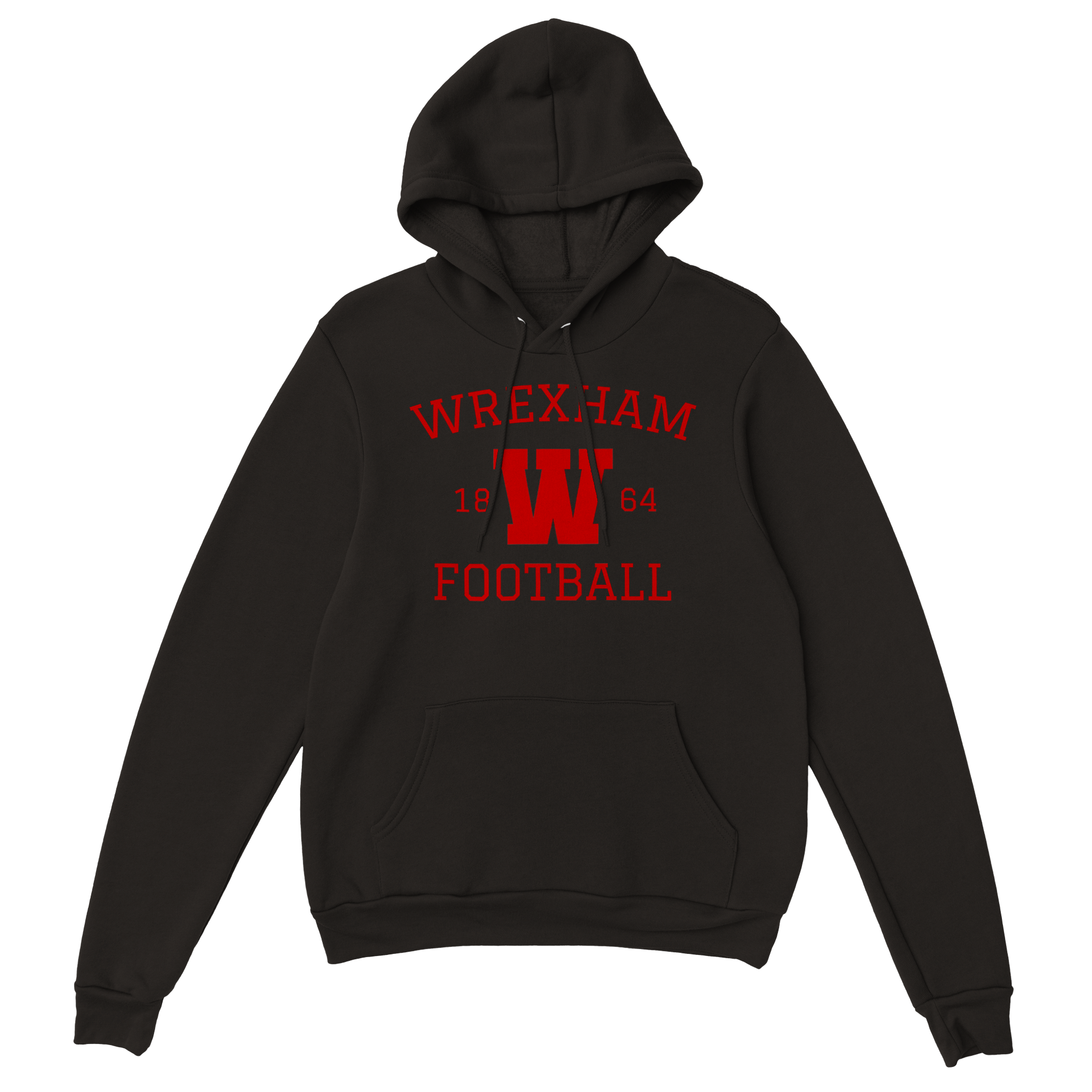 Collegiate "Wrexham Football" Style Premium Unisex Hoodie