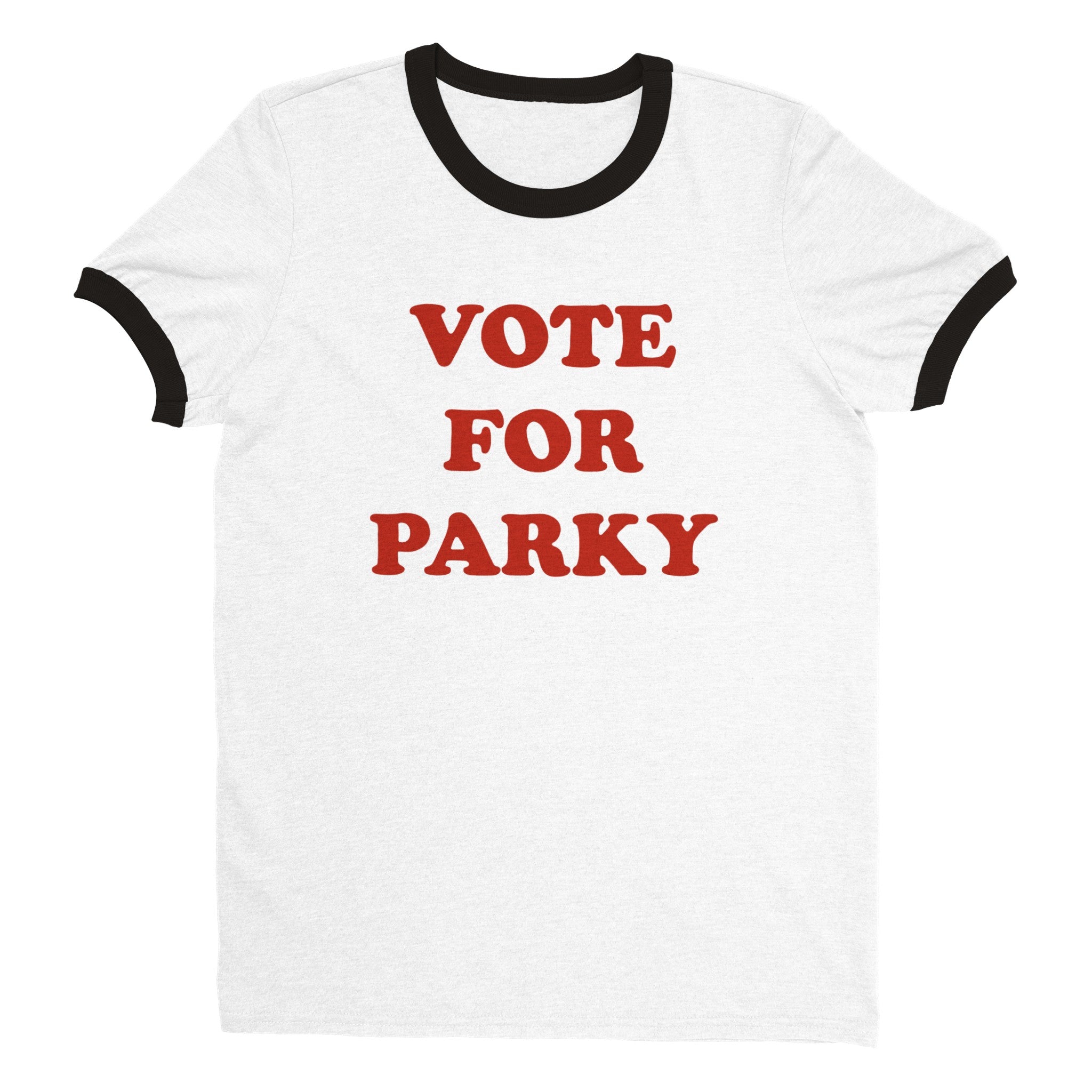 Classic 'Vote for Parky' Ringer T-shirt