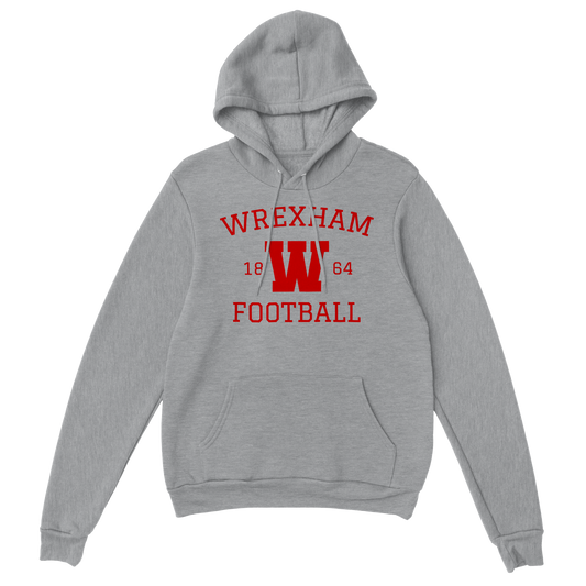 Collegiate "Wrexham Football" Style Premium Unisex Hoodie