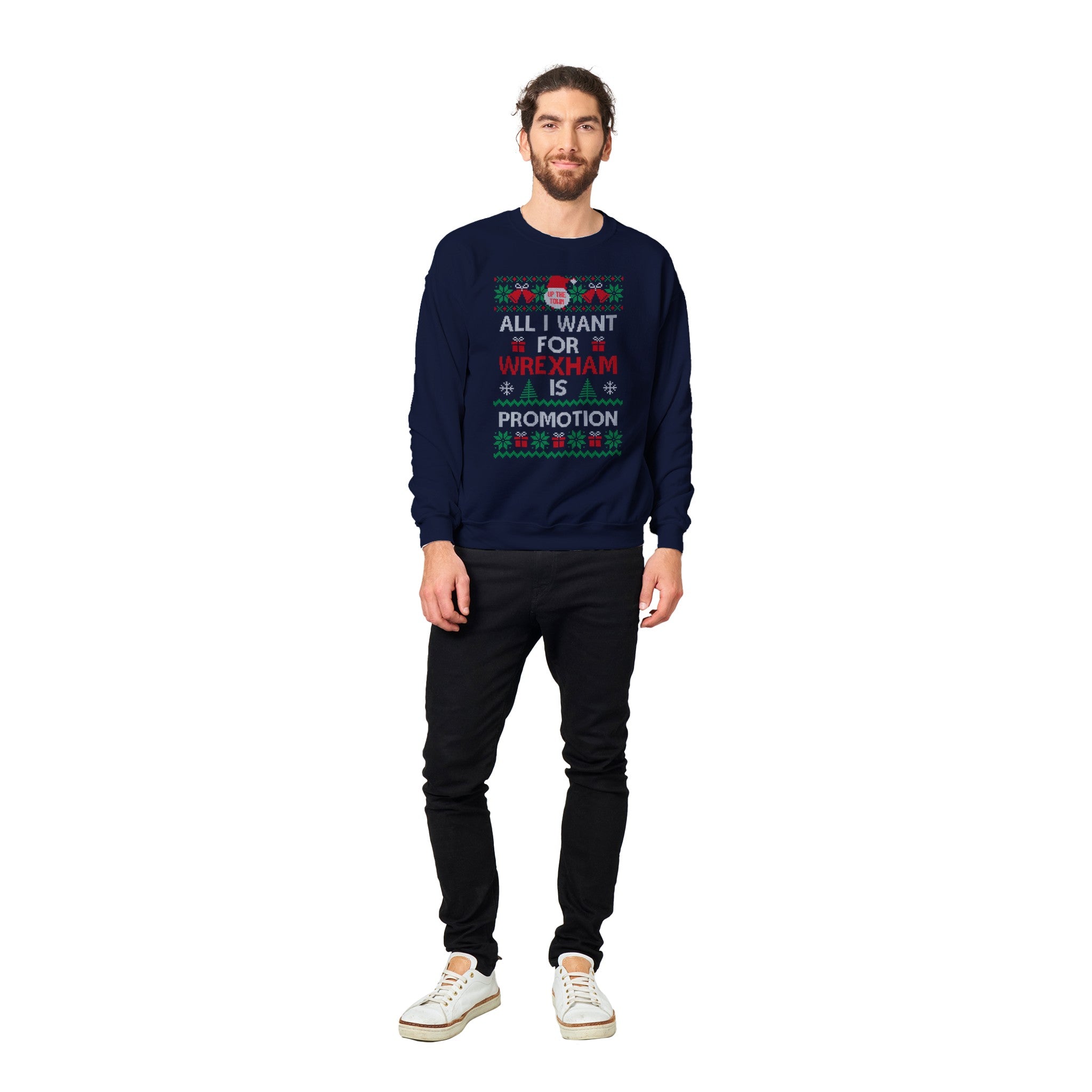 All I Want for Wrexham is Promotion Christmas Sweater