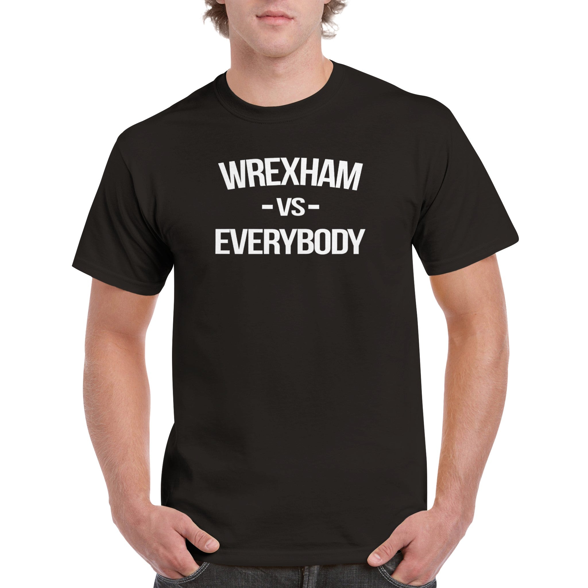 Wrexham vs. Everybody Heavyweight T-Shirt #UTST